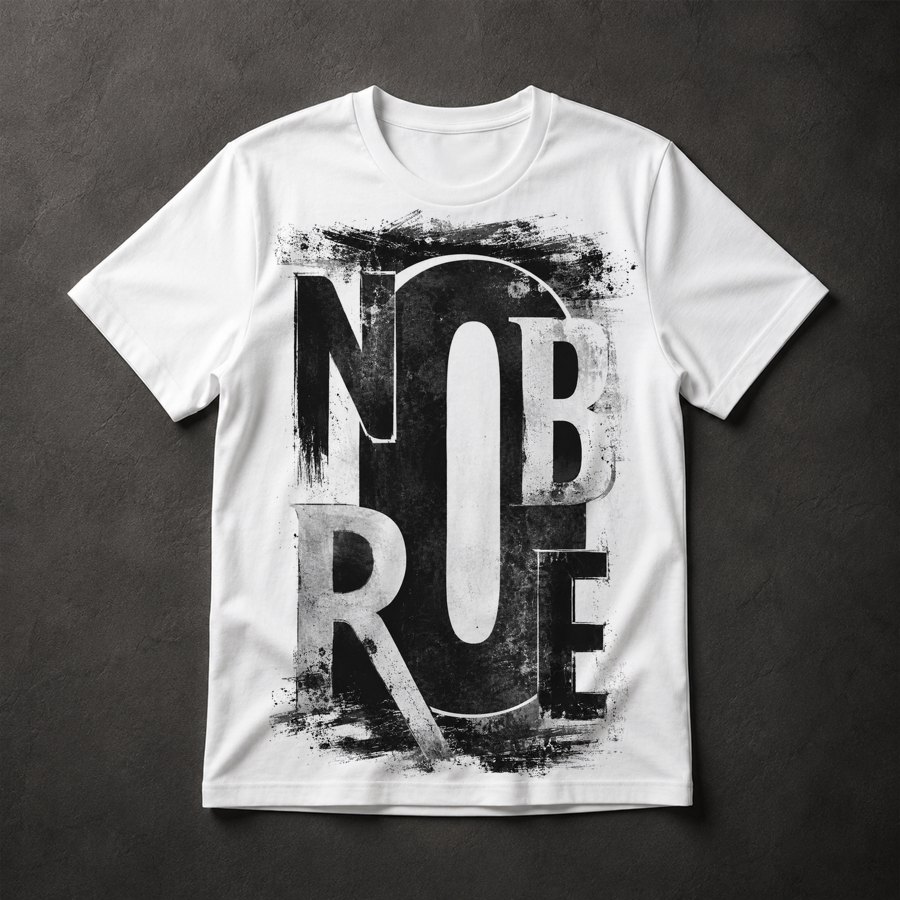Camiseta Nobre Tipografia