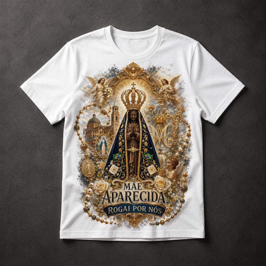 Camiseta Nossa Senhora Aparecida