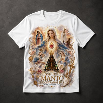 Camiseta Nossa Senhora Manto