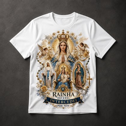 Camiseta Nossa Senhora Rainha