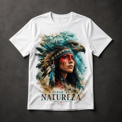 Camiseta Indígena Natureza