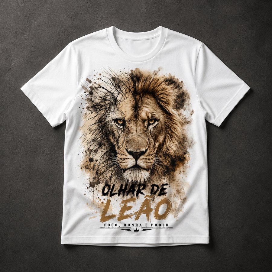 Camiseta Olhar de Leão