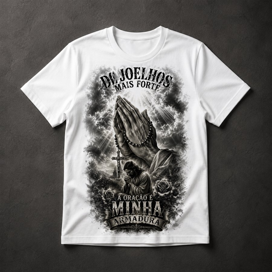 Camiseta Oração e Fé