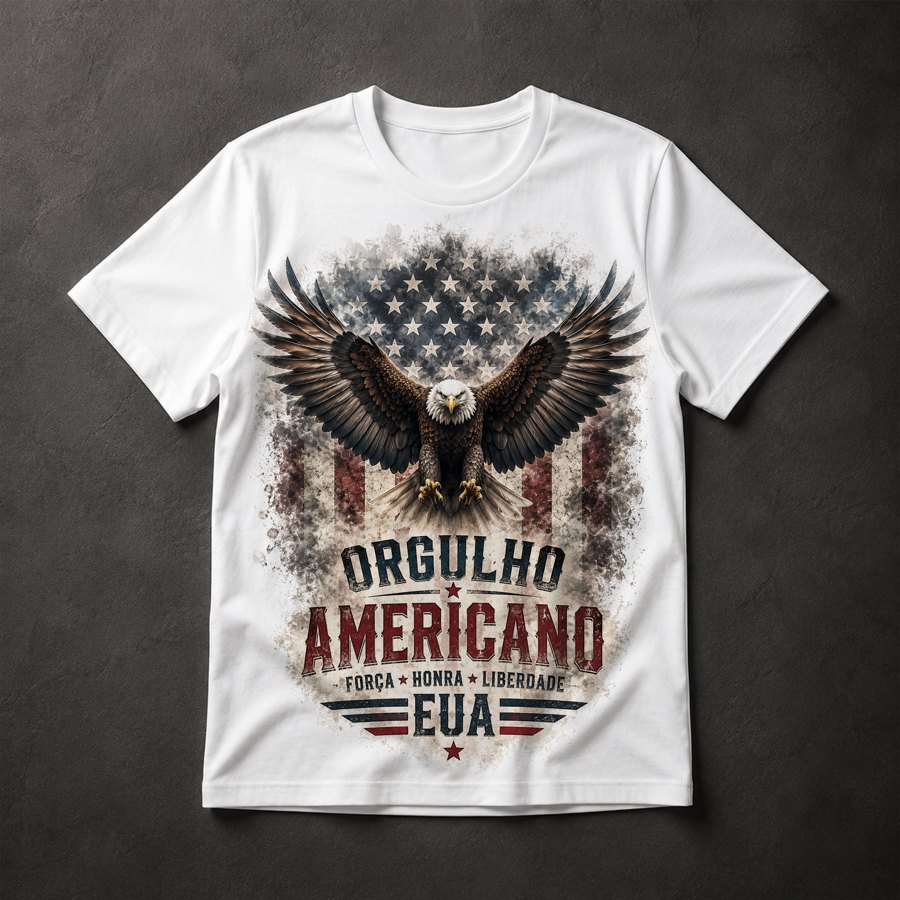 Camiseta Orgulho Americano