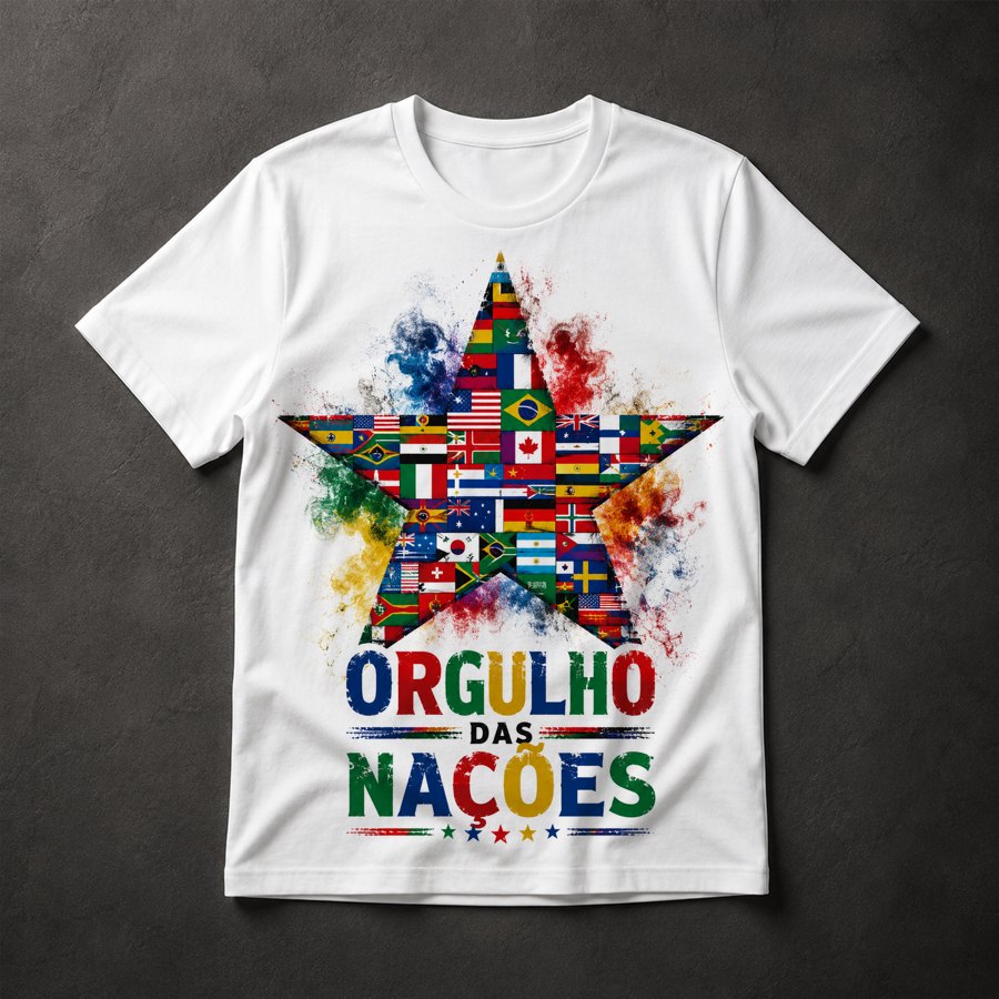 Camiseta Orgulho das Nações