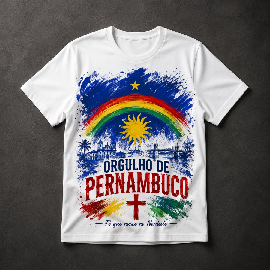Camiseta Orgulho de Pernambuco
