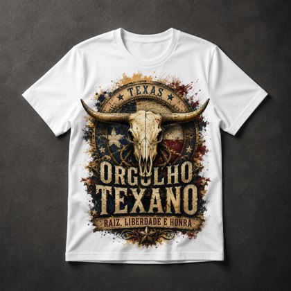 Camiseta Orgulho Texano