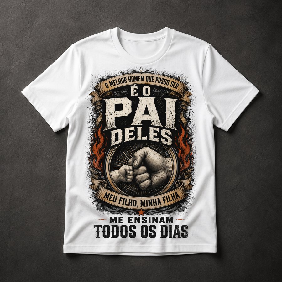 Camiseta Pai Dedicado