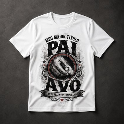 Camiseta Pai e Avô