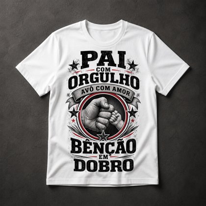 Camiseta Pai e Avô