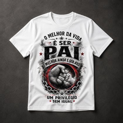 Camiseta Pai e Avô