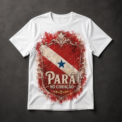 Camiseta Pará No Coração