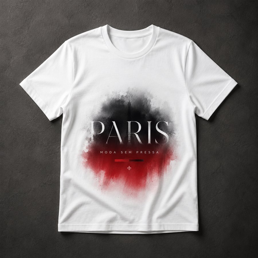 Camiseta Paris Moda