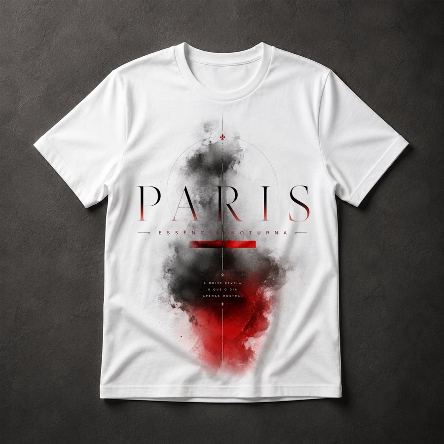 Camiseta Paris Noturna