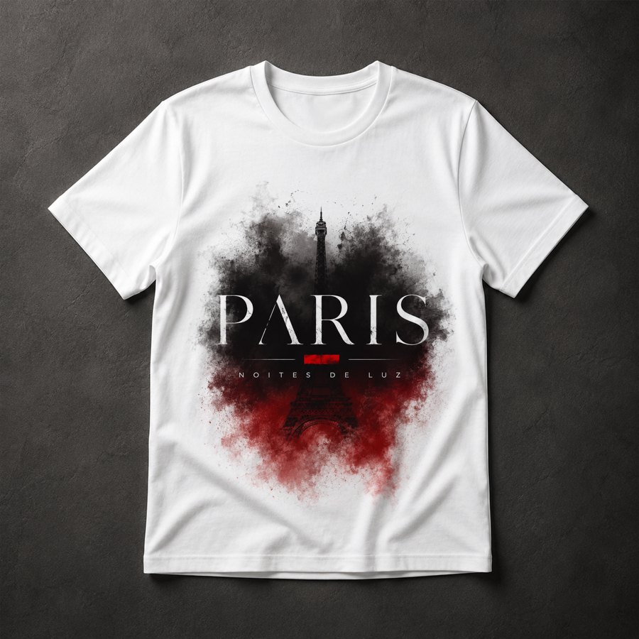 Camiseta Paris Noturna