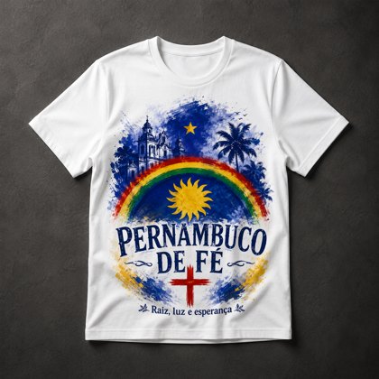 Camiseta Pernambuco de Fé