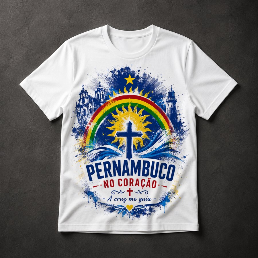Camiseta Fé Regionalismo