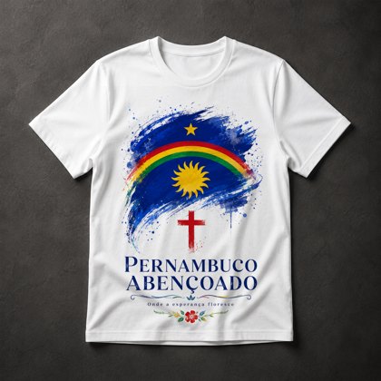 Camiseta Pernambuco religioso