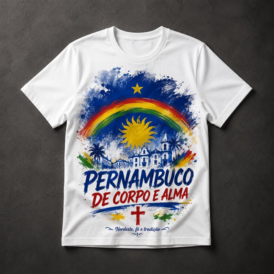 Camiseta orgulho regional