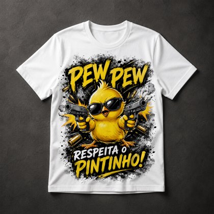Camiseta Pintinho Armado