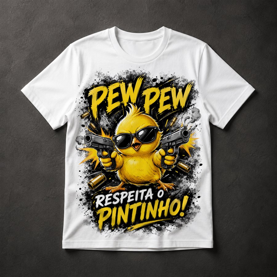 Camiseta Pintinho Armado