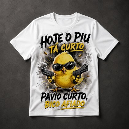 Camiseta Pintinho Armado