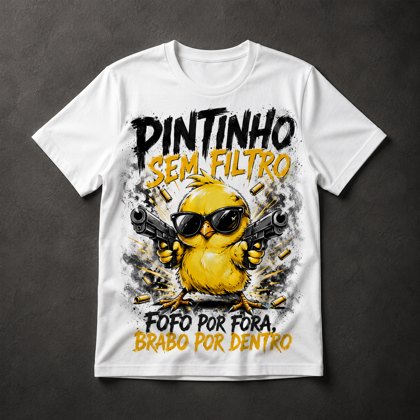 Camiseta Pintinho Armado