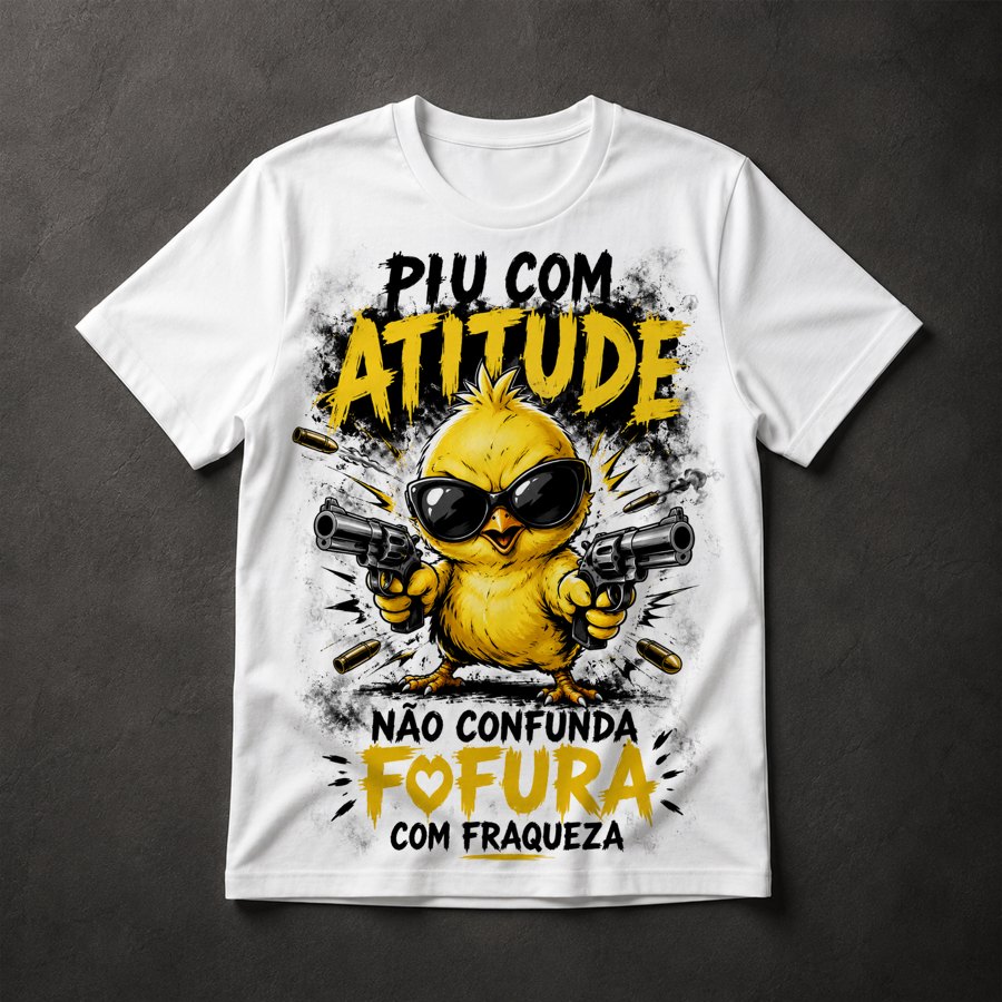Camiseta Pintinho Atitude