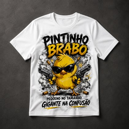 Camiseta Pintinho Brabo