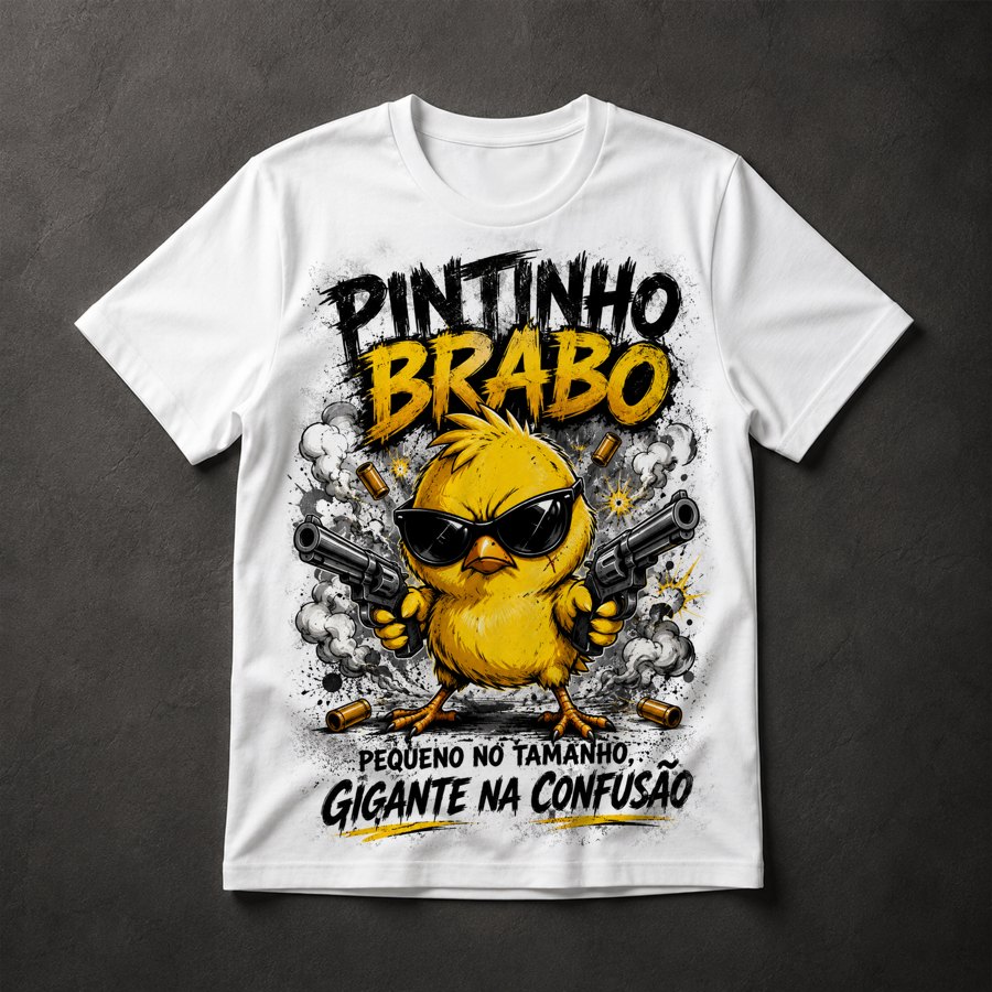 Camiseta Pintinho Brabo