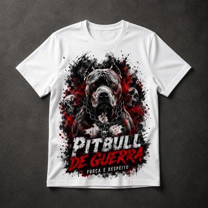 Camiseta Pitbull Guerra