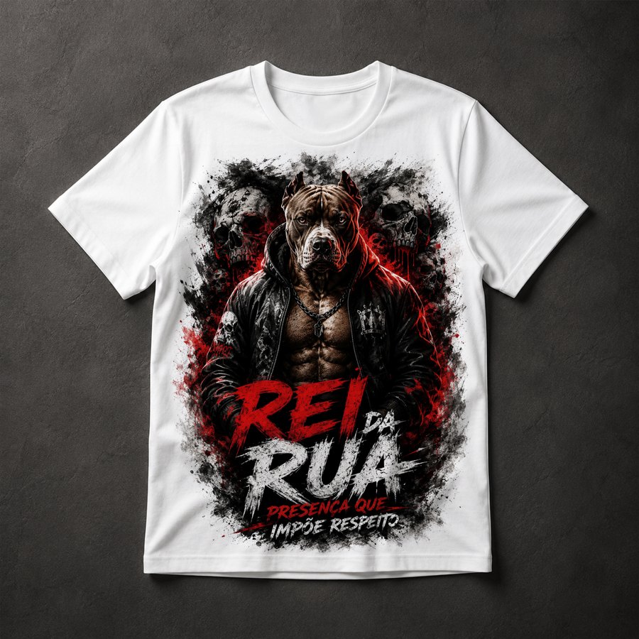 Camiseta Pit Bull Streetwear