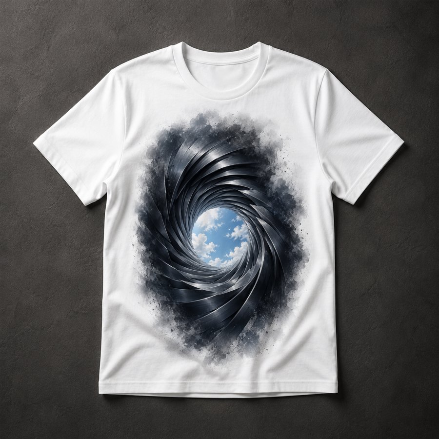Camiseta Portal Espiral