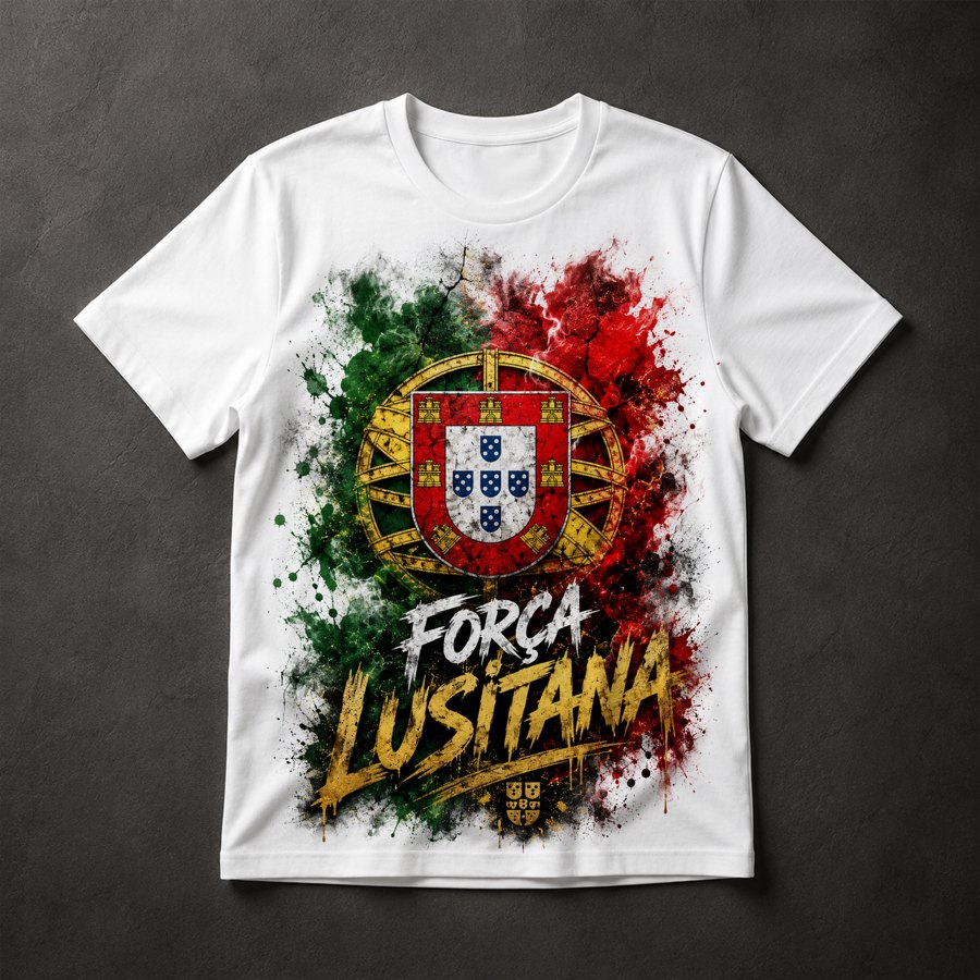 Camiseta Portugal Força Lusitana