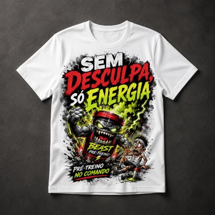 Camiseta Pré-Treino Beast