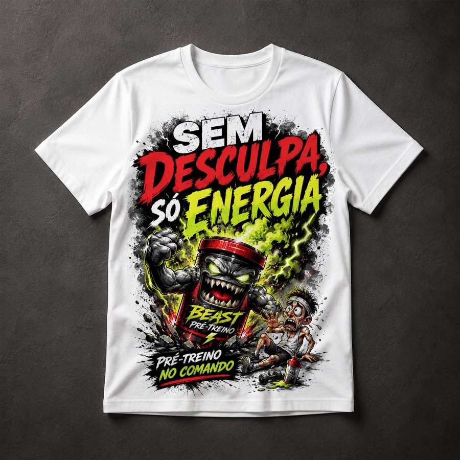 Camiseta Pré-Treino Beast