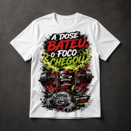 Camiseta Pré-Treino Motivacional
