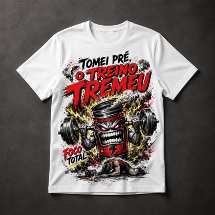 Camiseta Pré-Treino Explosivo