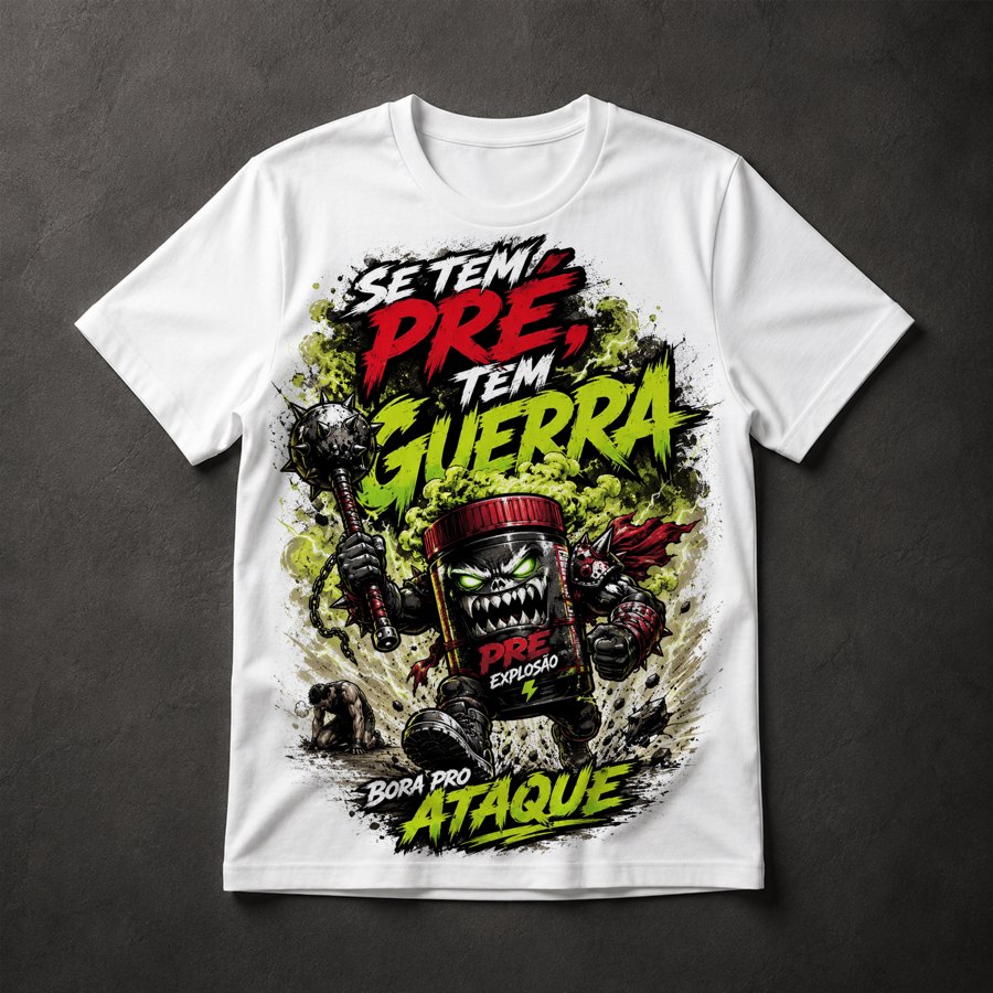 Camiseta Pré-Treino Guerra