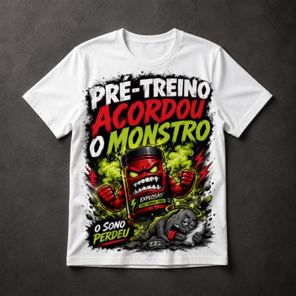 Camiseta Pré-Treino Humor