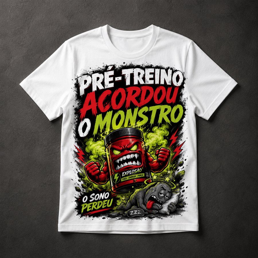 Camiseta Pré-Treino Humor