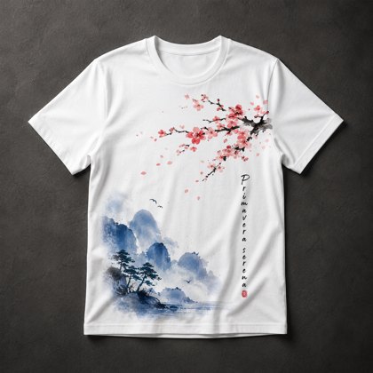 Camiseta Primavera Japonesa