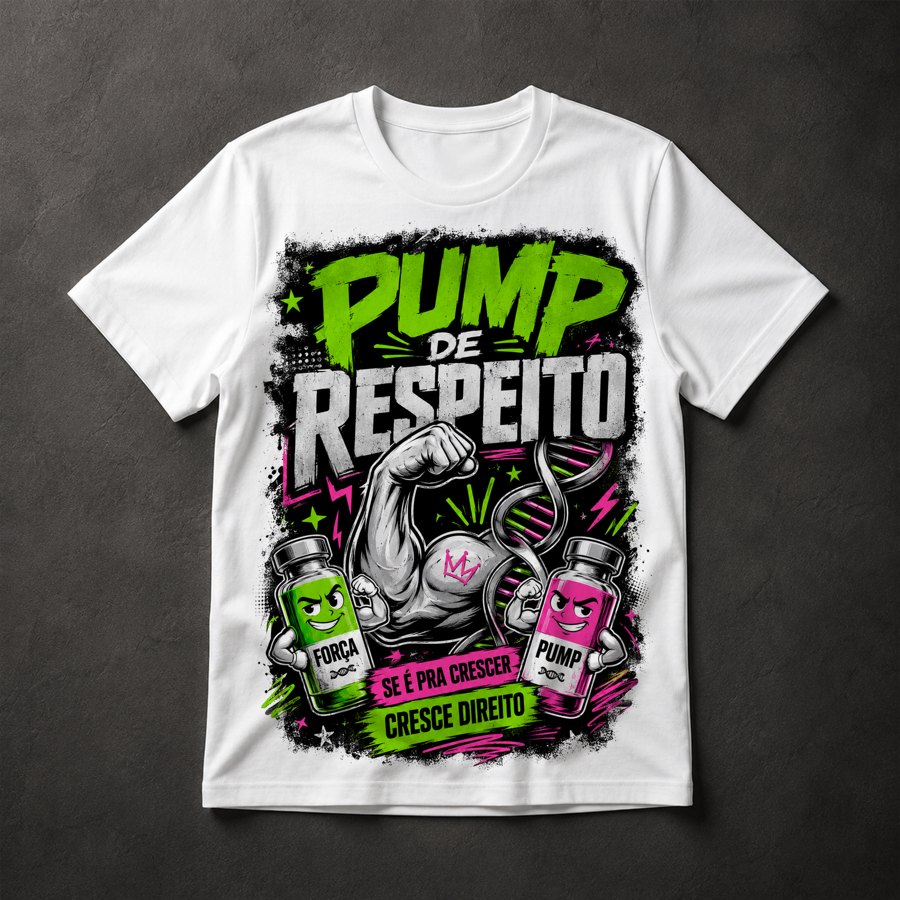 Camiseta Musculação Motivação