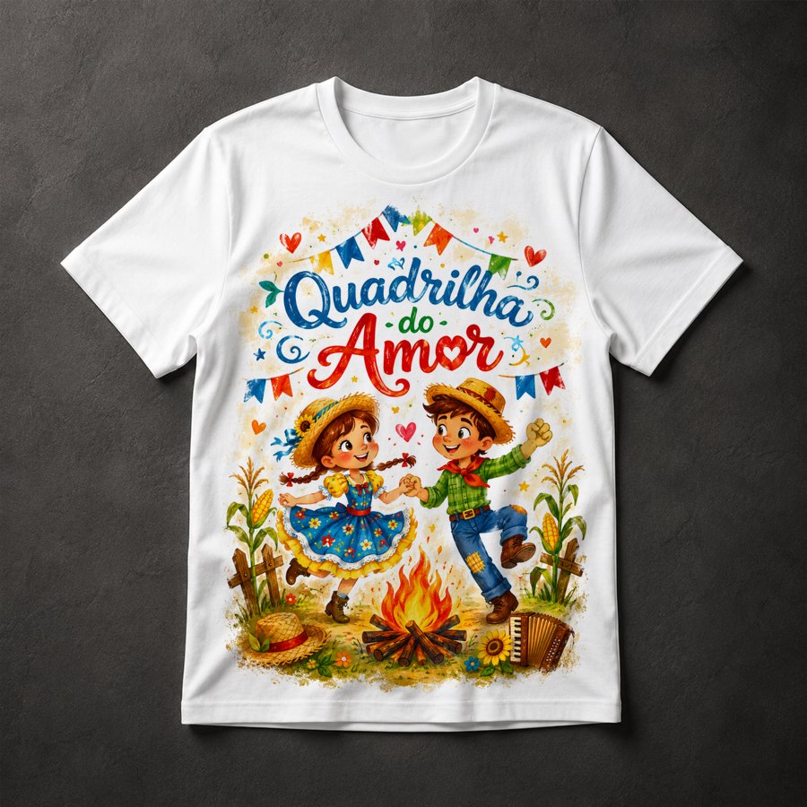 Camiseta Quadrilha Junina