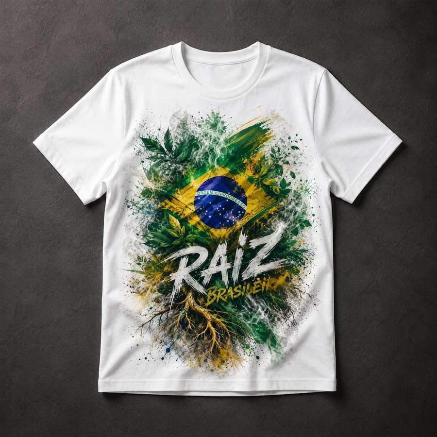 Camiseta Raiz Brasileira