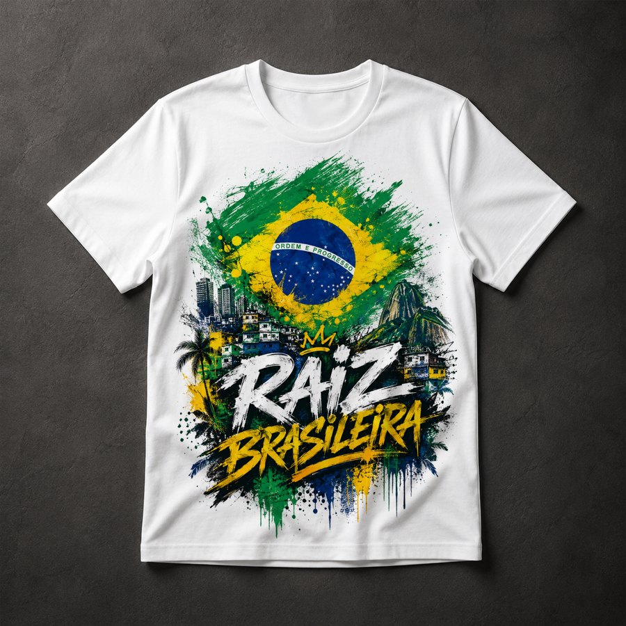 Camiseta Brasil patriota