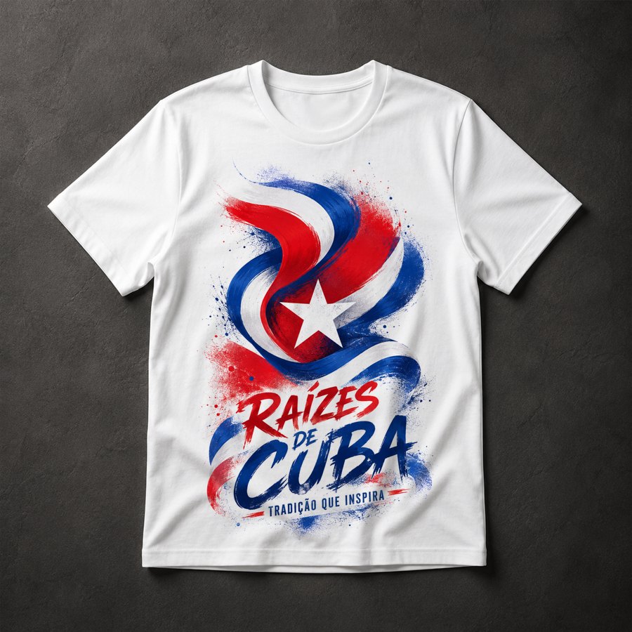 Camiseta Raízes de Cuba