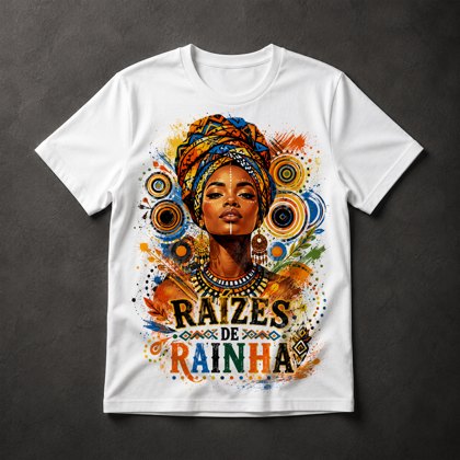 Camiseta Raízes de Rainha