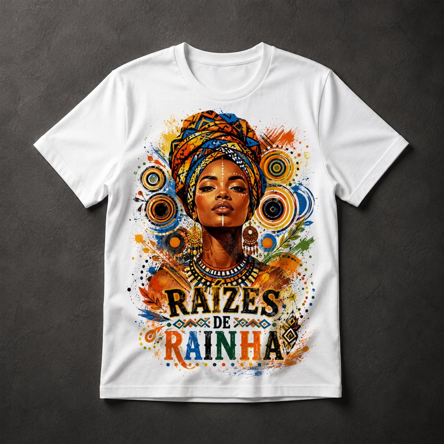 Camiseta Raízes de Rainha