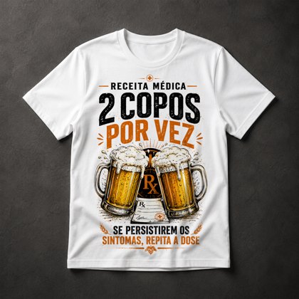 Camiseta Receita de Cerveja